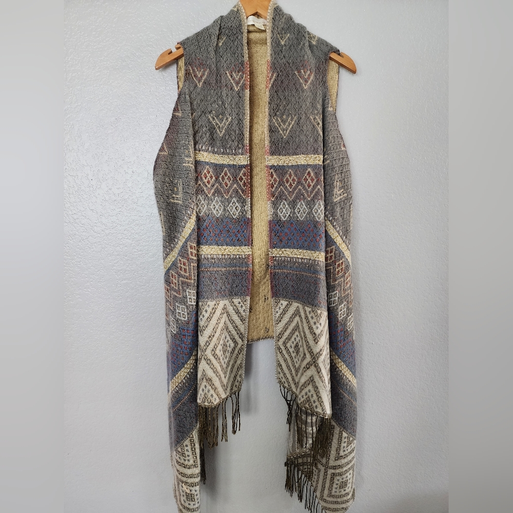 Francesca's Collection Highlo Fringe Duster